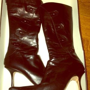 Jimmy Choo Black High Heel Boots
